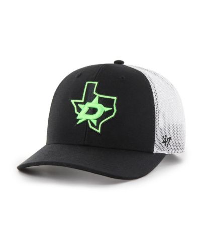 Мужская кепка trucker '47 Brand Dallas Stars Prestige, черный и белый цвета