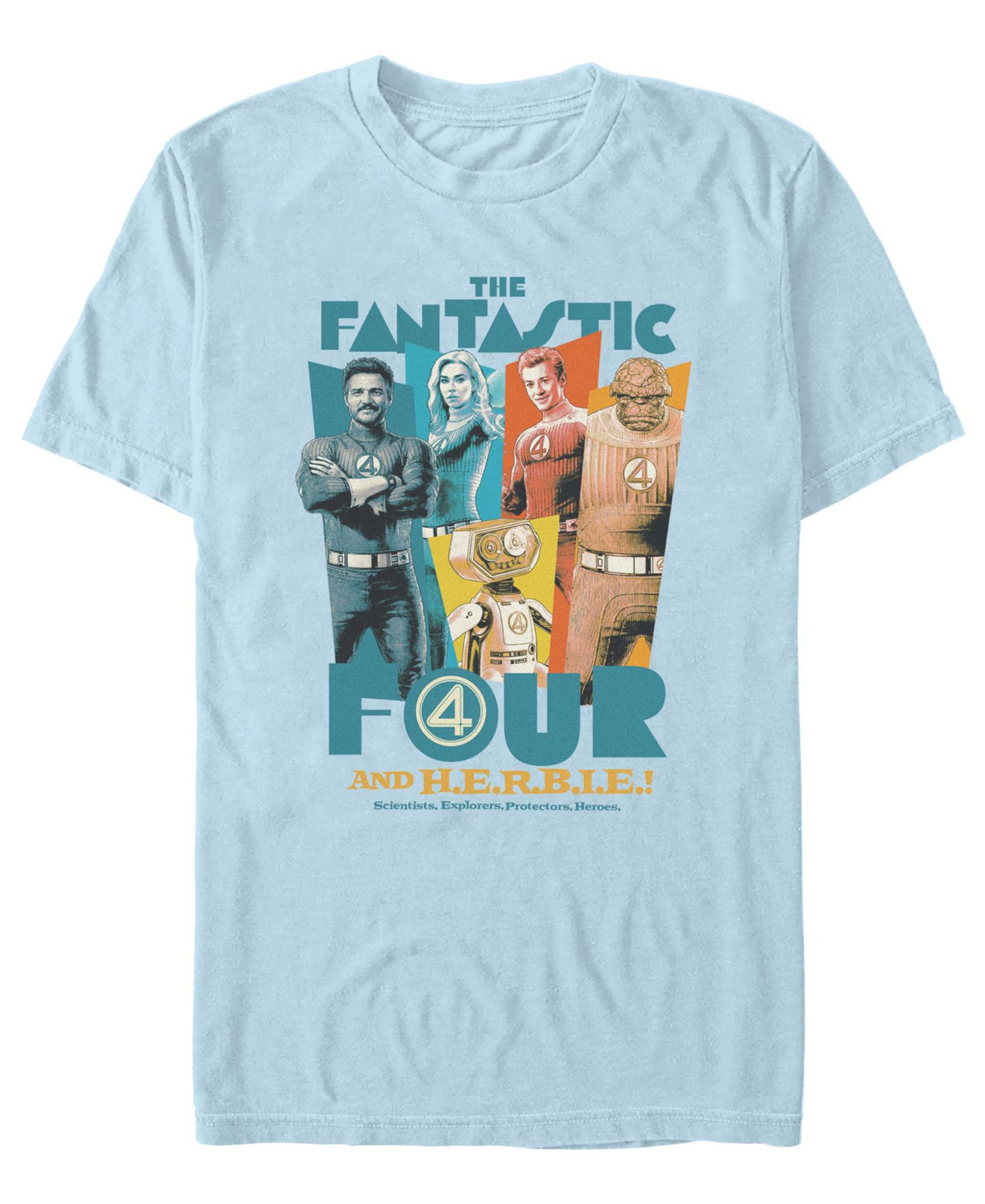 Футболка Fifth Sun Men's Fantastic 4 First Steps Crewneck