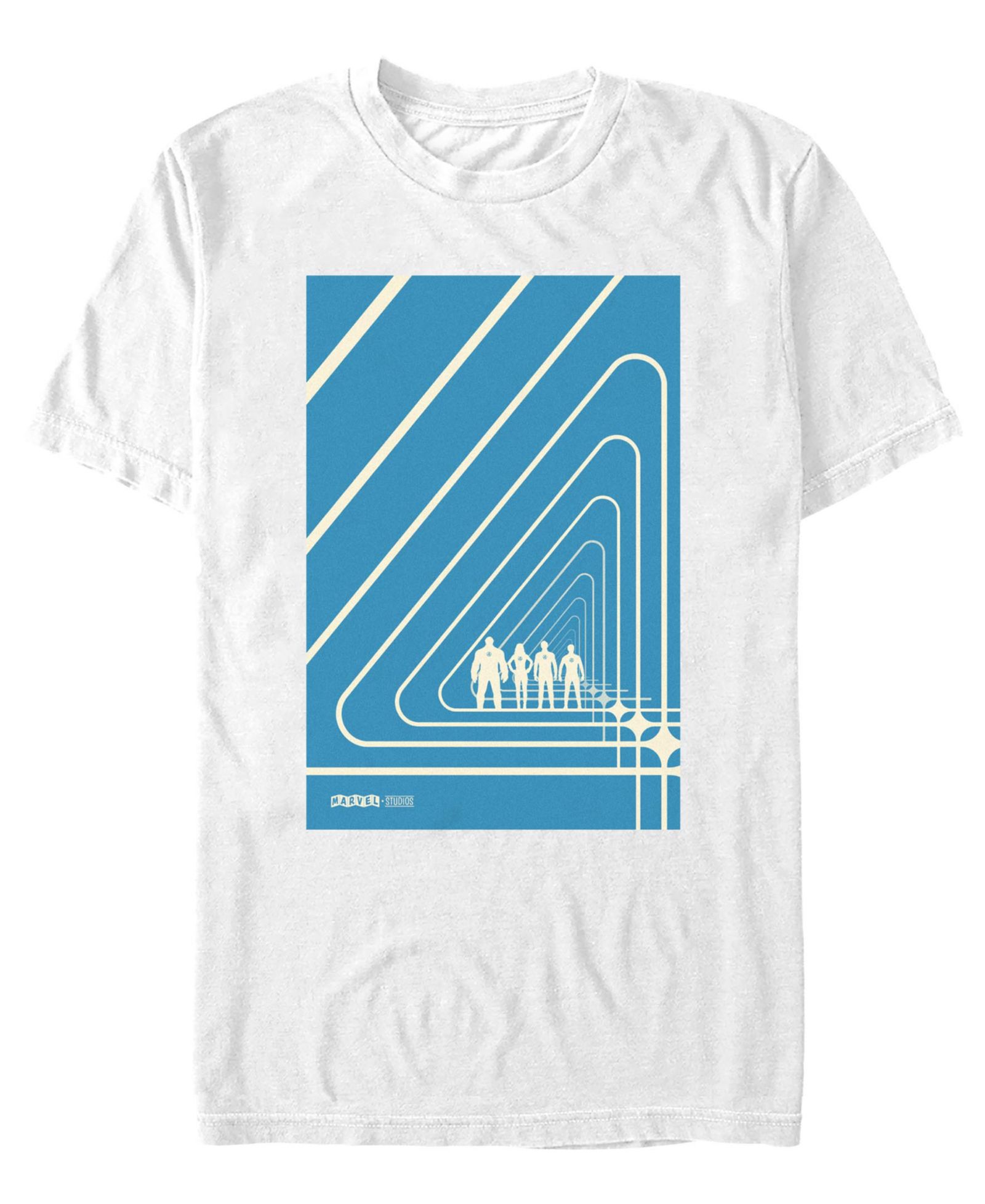 Fifth Sun Men's Fantastic 4 First Steps Theatrical Poster T-Shirt