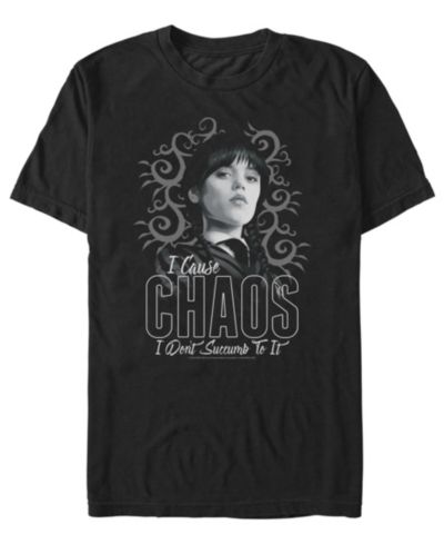 Fifth Sun Мужская футболка Wednesday Addams I Cause Chaos