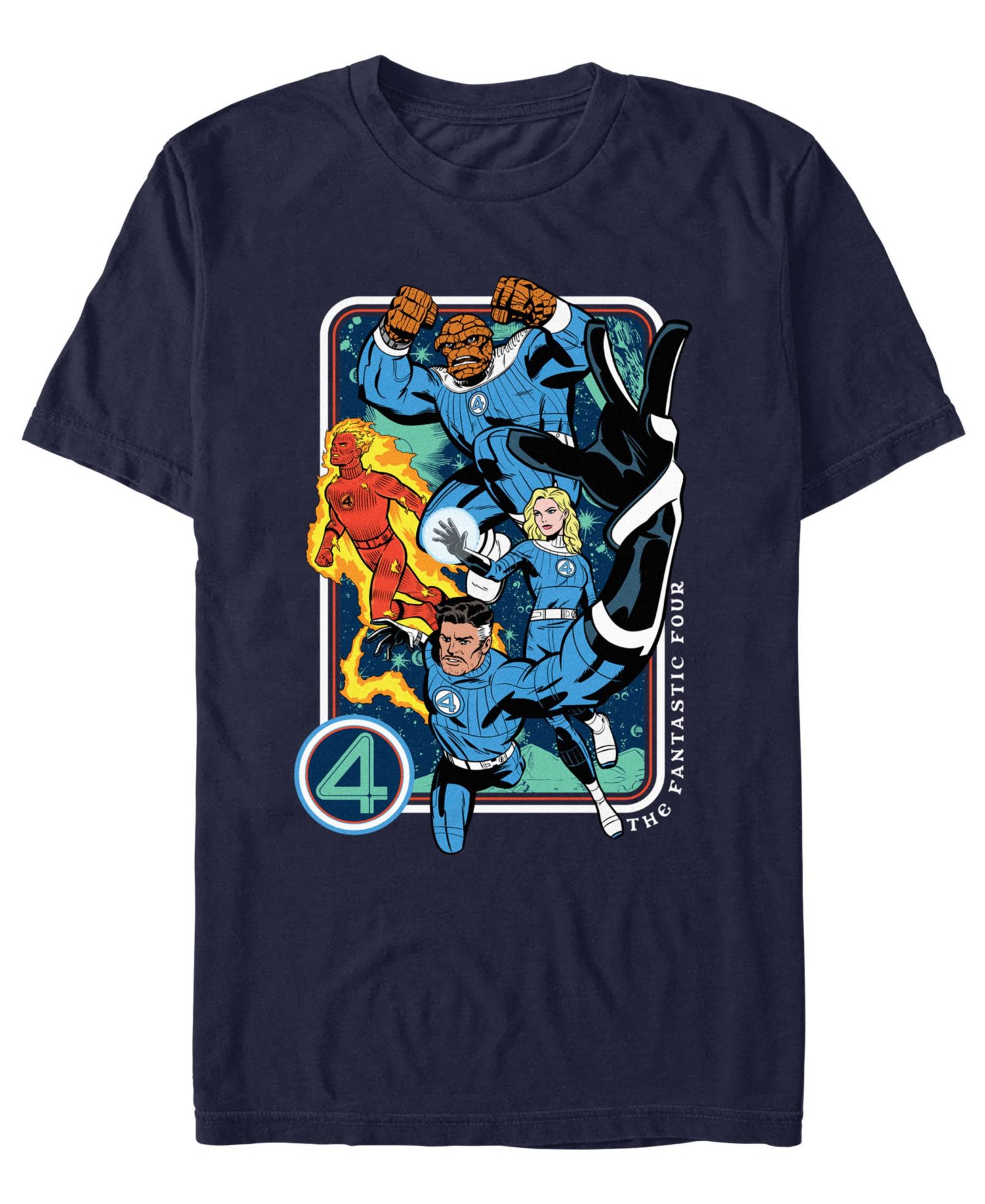 Мужская футболка Fifth Sun Fantastic 4 First Steps Crewneck Regular Fit