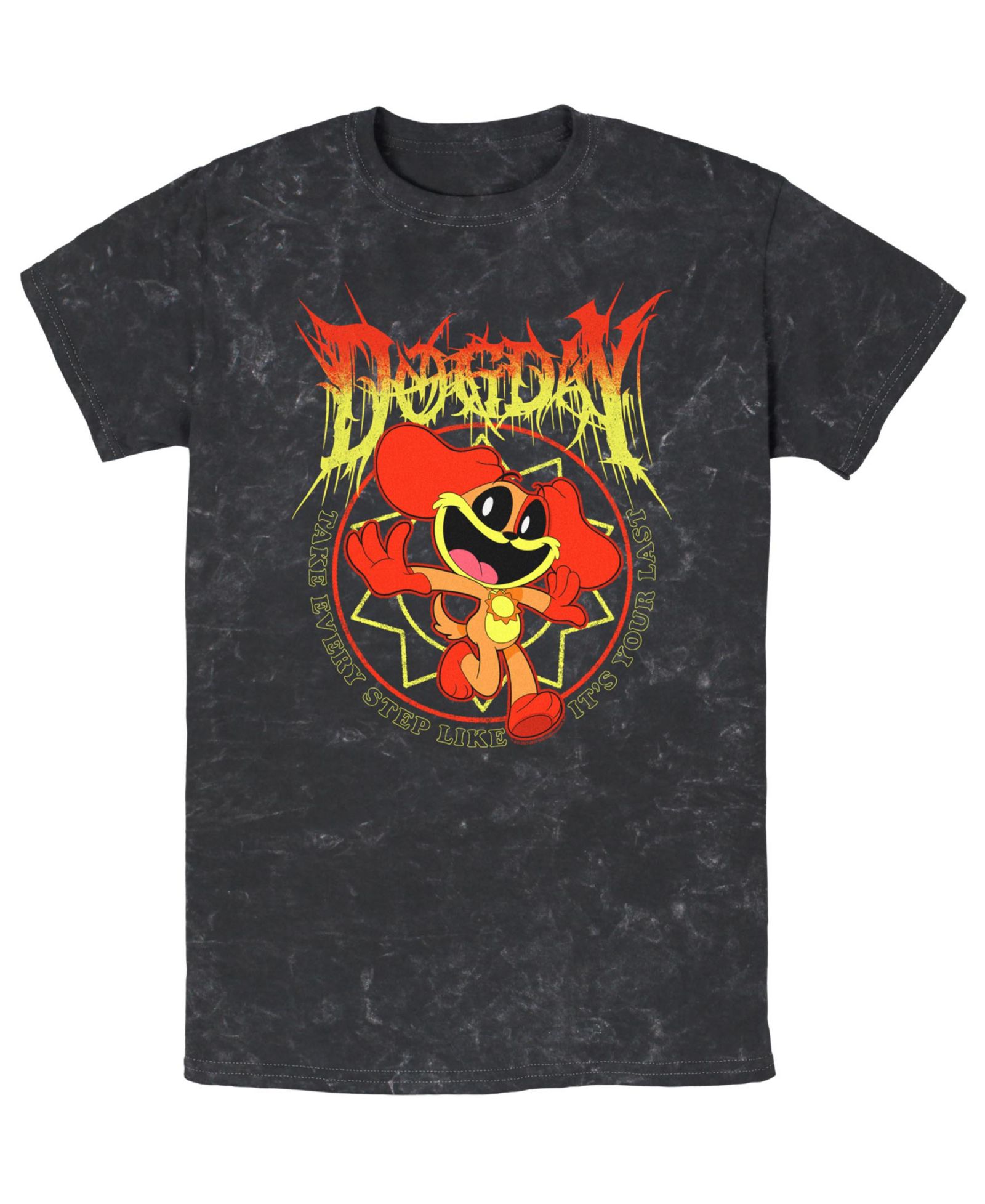 Fifth Sun Men's Poppy Playtime DogDay Enjoy Every Step T-Shirt