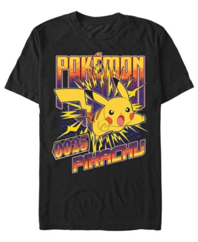 Fifth Sun Men's Pokémon Crewneck Regular Fit T-Shirt