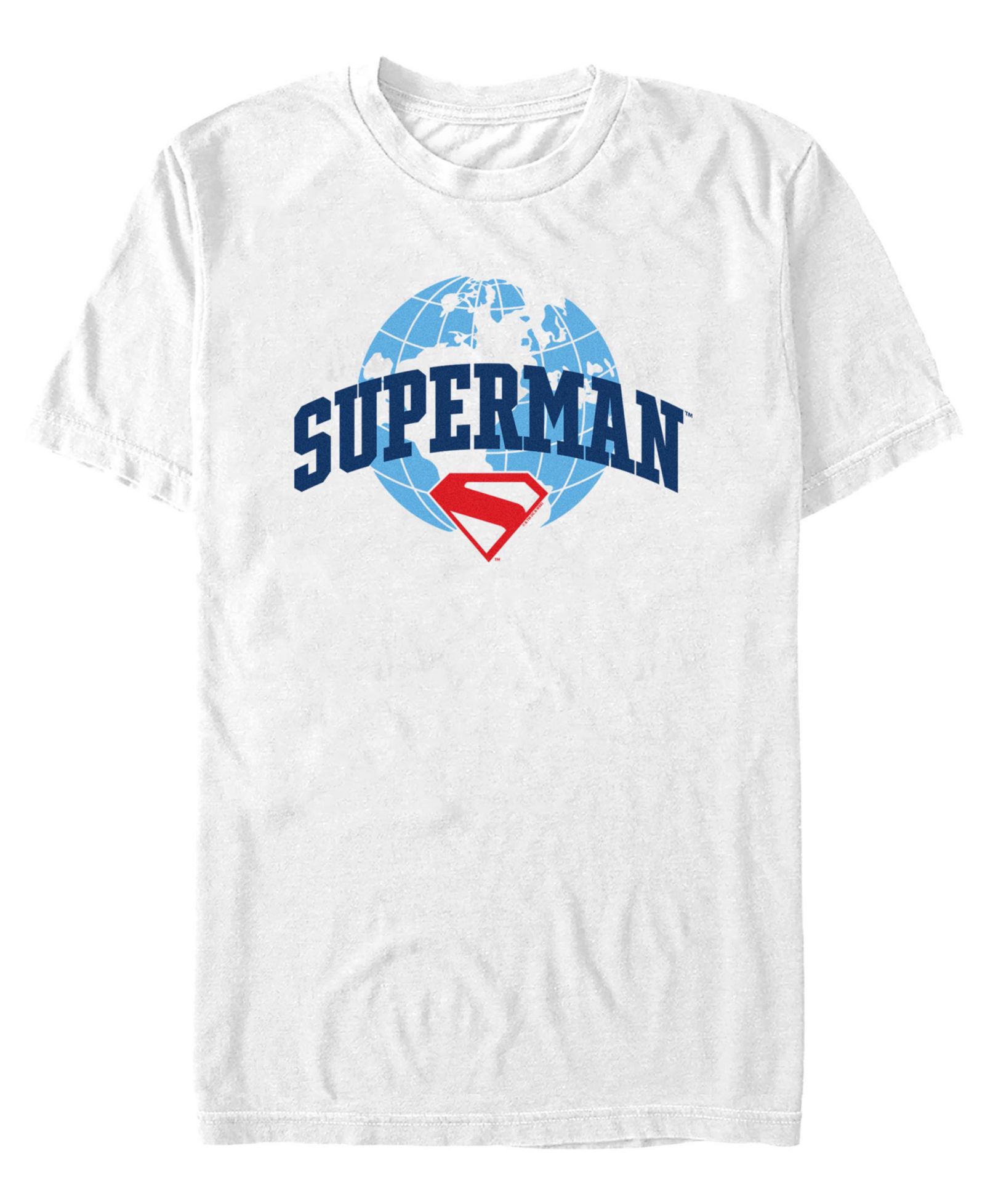 Fifth Sun Мужская футболка с принтом Superman 2025, с круглым вырезом
