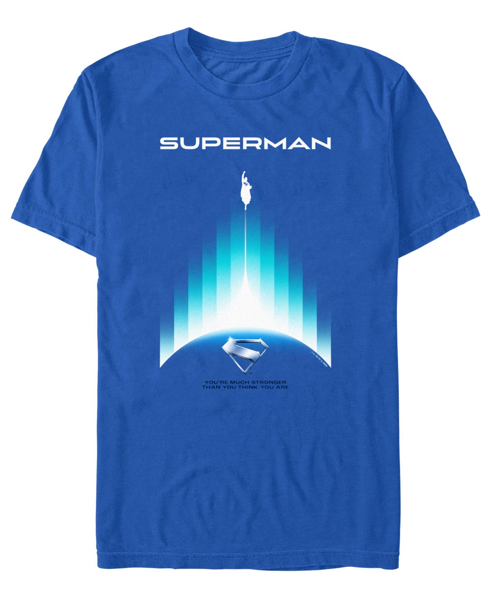 Fifth Sun Мужская футболка Superman 2025 Regular Fit Crew Neck