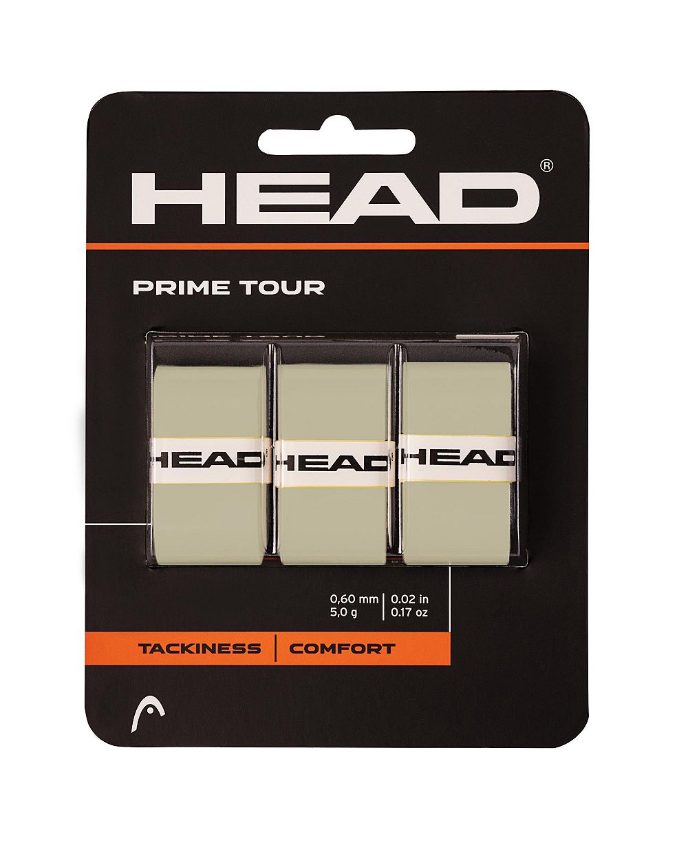 Набор овергрипов Head Prime Tour 3 Pack Grey