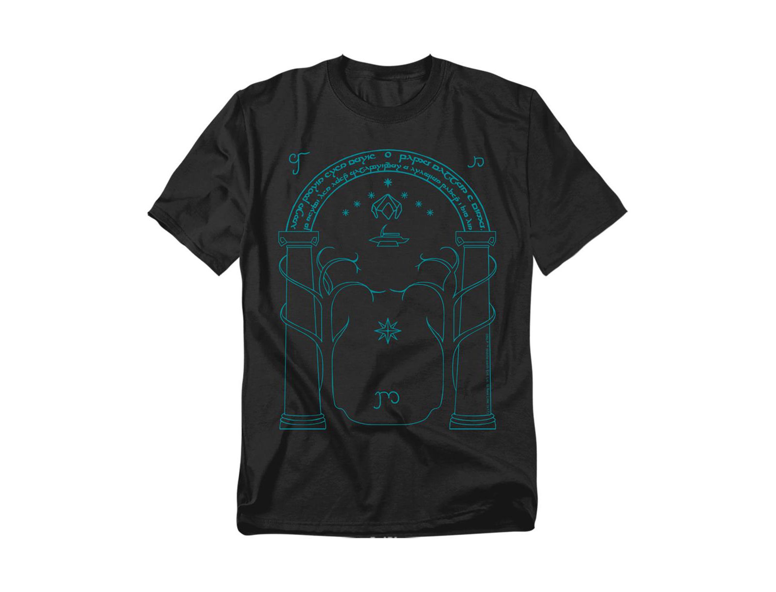 Lord Of The Rings Big & Tall The Doors of Durin T Shirt