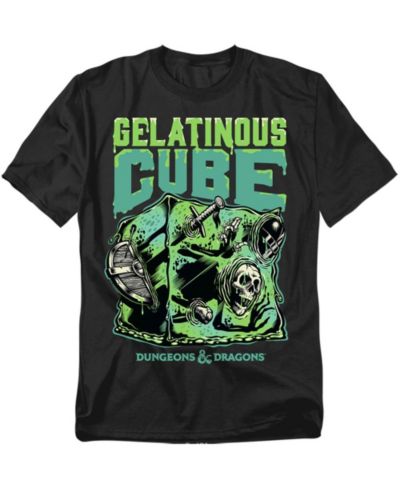 D&D Мужская футболка Dungeons and Dragons Acid Gelatinous Cube