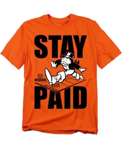 MONOPOLY Big & Tall Stay Paid T Shirt