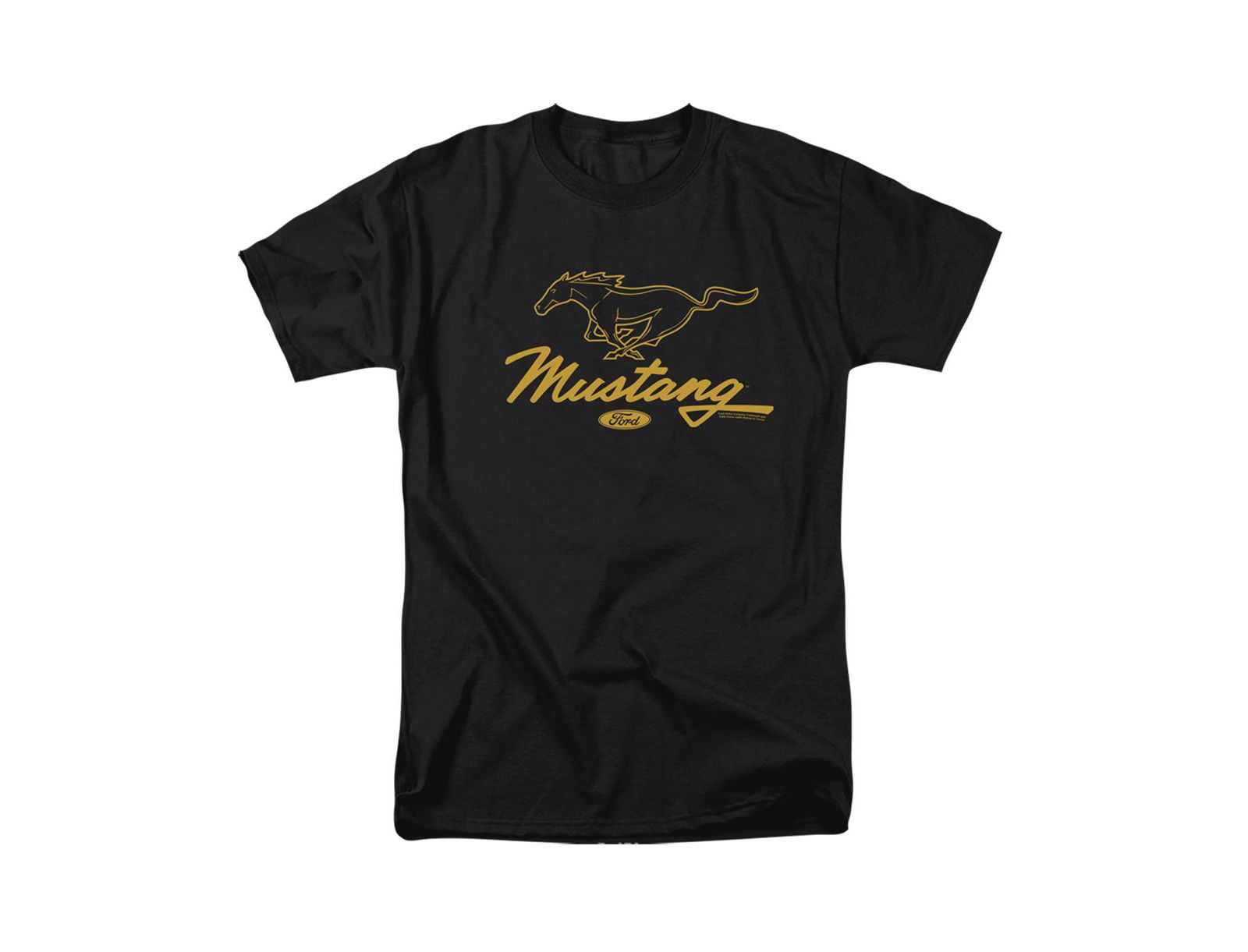 Mustang Men's Ford Pony Script T Shirt