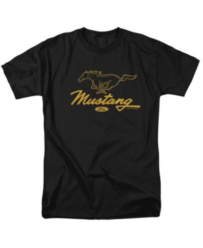 Mustang Men's Ford Pony Script T Shirt