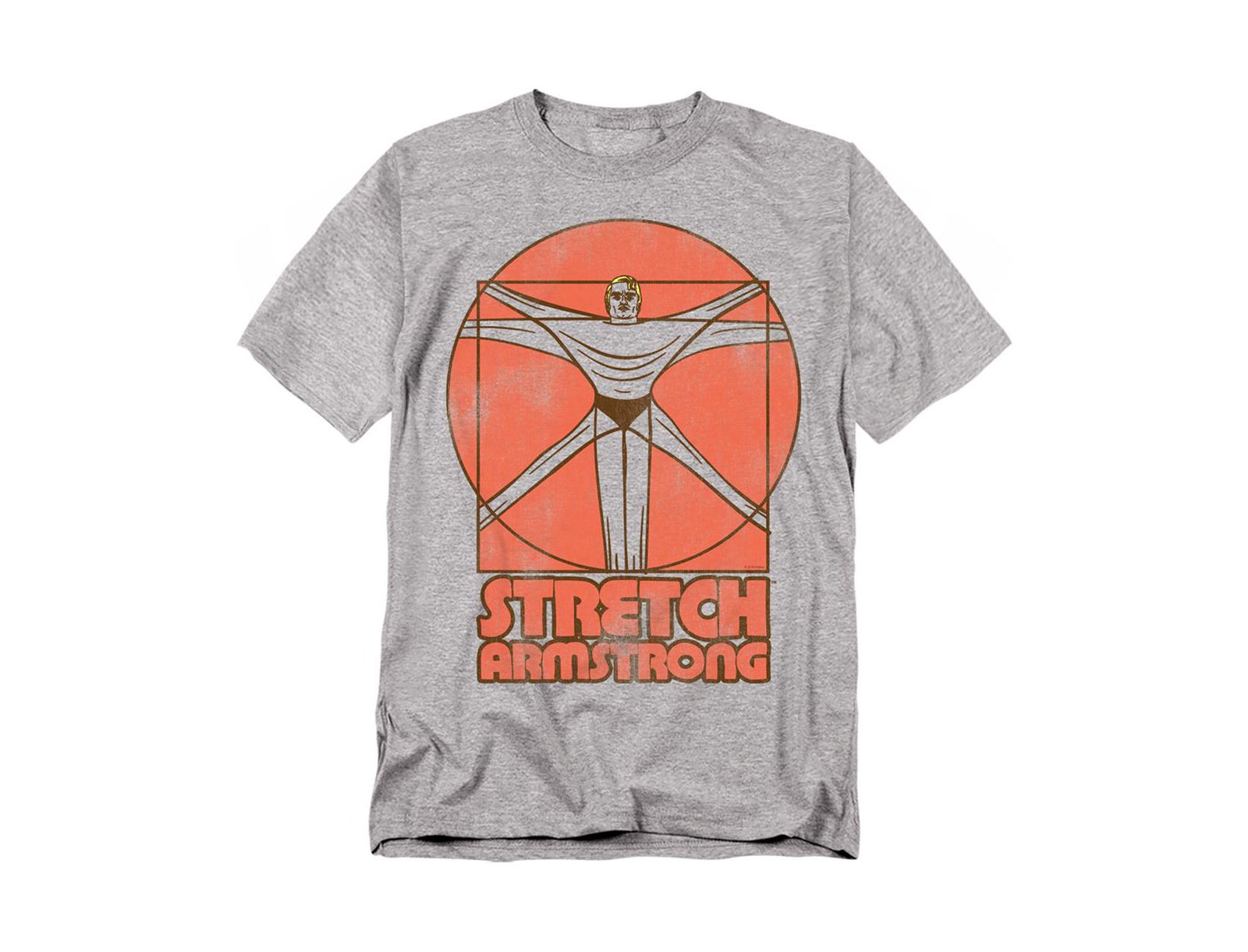 Hasbro+ Men's Stretch Armstrong Da Vinci's Stretch T Shirt