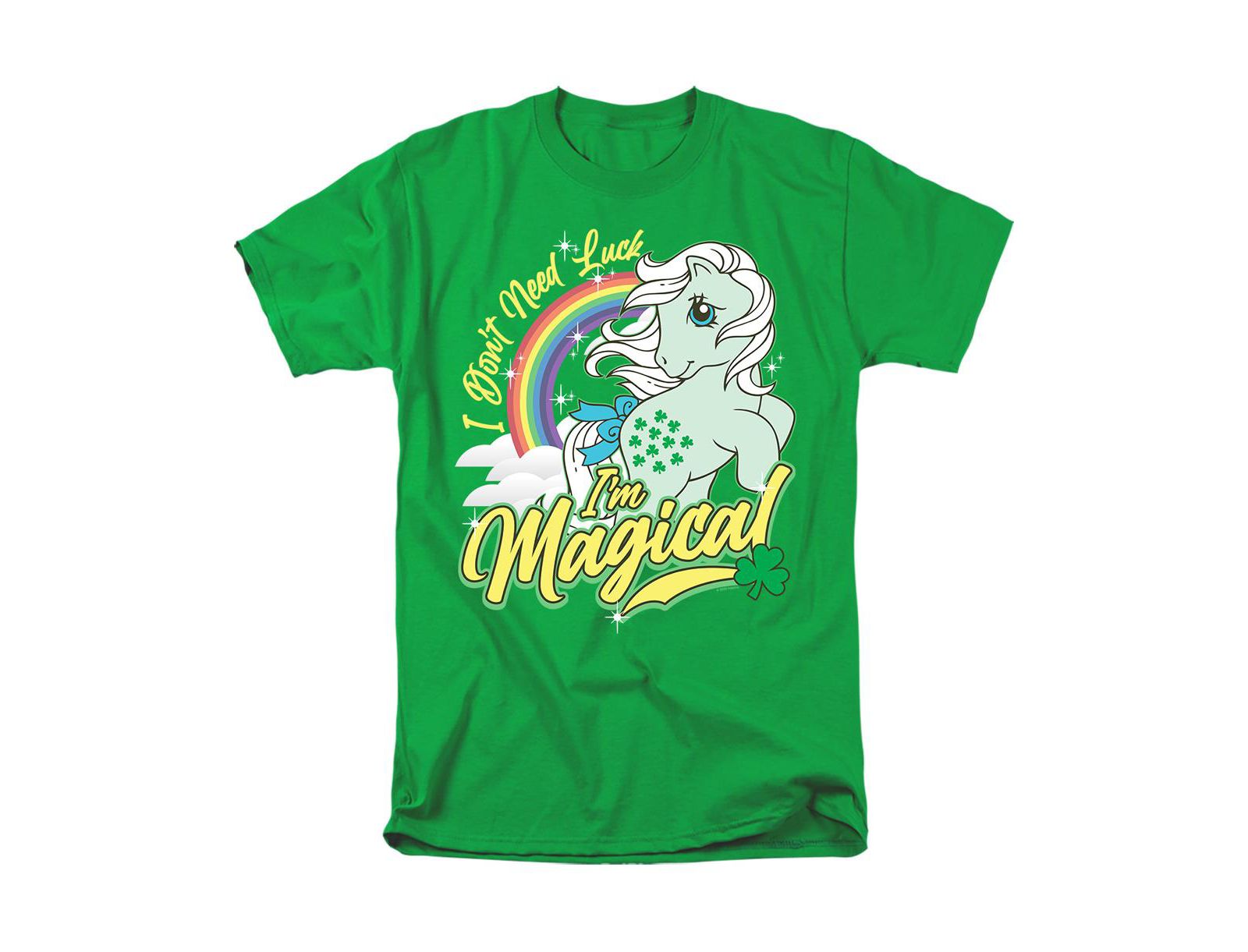 Hasbro+ Men's My Little Pony St Patricks Day I'm Magical T Shirt