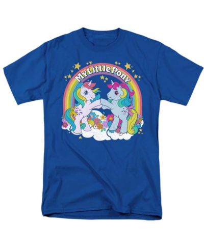 Футболка Hasbro+ Big & Tall My Little Pony Retro Unicorn Fist Bump