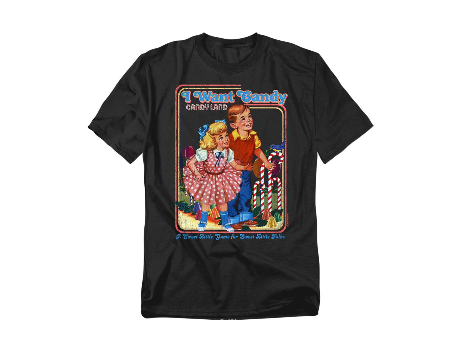 Hasbro+ Men's Candy Land I Want Candy T Shirt