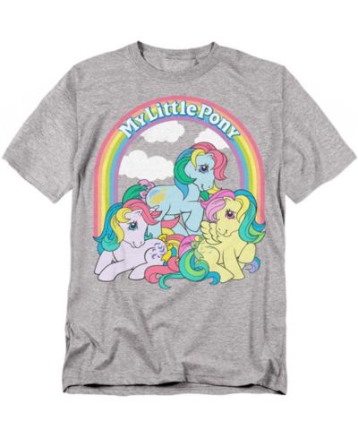 Hasbro+ Big & Tall My Little Pony Retro Under The Rainbow T Shirt