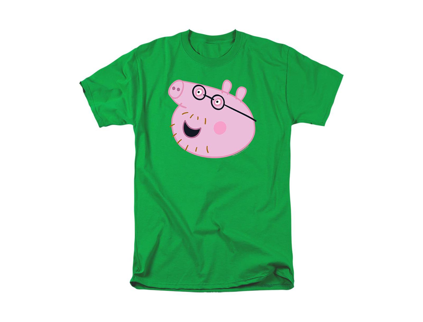 Hasbro+ Men's Peppa Pig Daddy Pig Face T Shirt