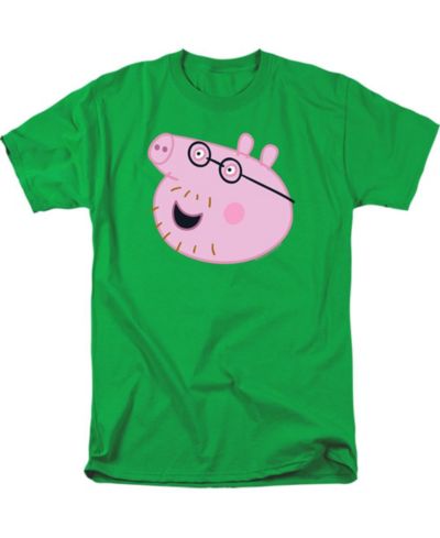 Hasbro+ Men's Peppa Pig Daddy Pig Face T Shirt