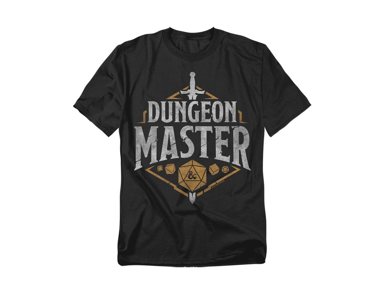 D&D Men's Dungeons and Dragons Dungeon Master T Shirt