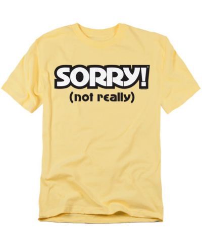 Мужская Hasbro+ Sorry Sorry (Not Really) Футболка