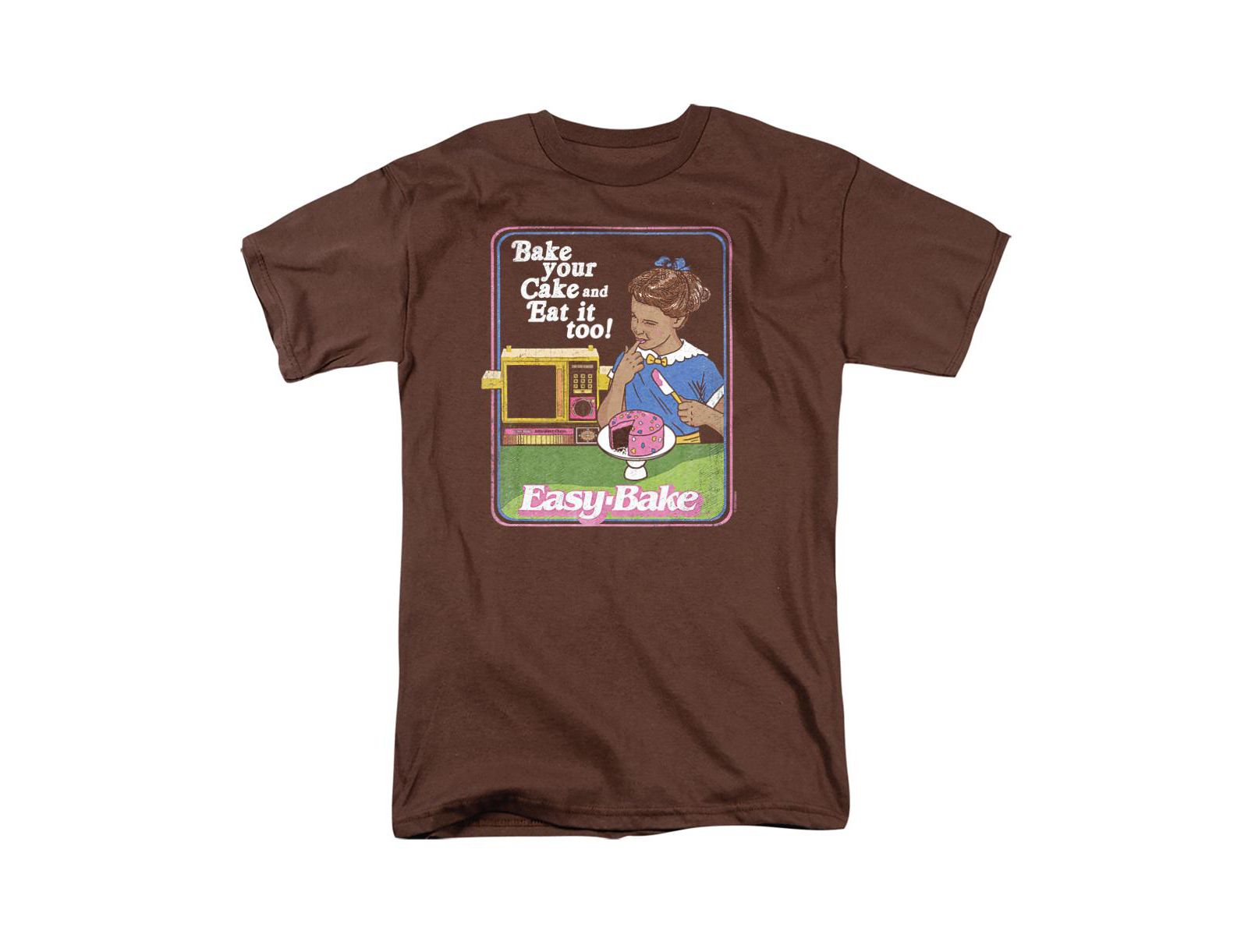 Hasbro+ Men's + Easy Bake Oven Bake Your Cake T-Shirt