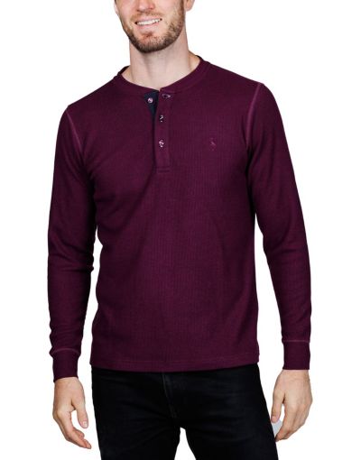 Tailorbyrd Мужские Cozy Knit Henley T-Shirts