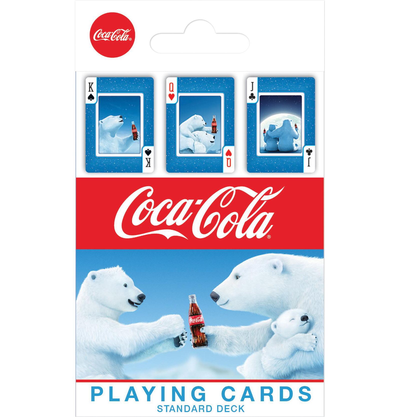 Игральные карты Coca-Cola Polar Bear, 54 карты