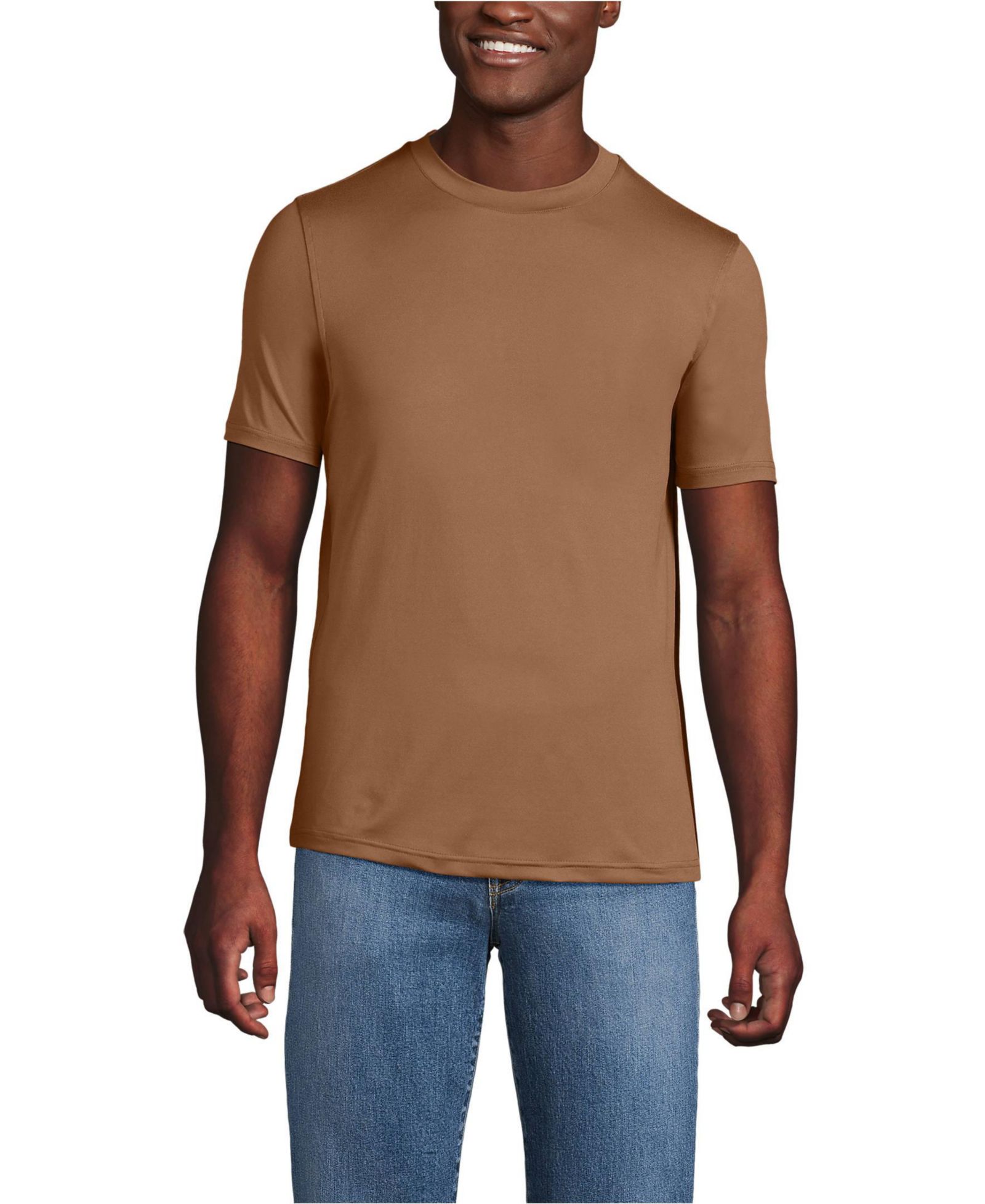 Lands' End Men's Short Sleeve Cooling Performance Tee