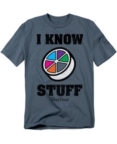 Hasbro+ Big & Tall Trivial Pursuit I Know All of the Stuff T Shirt