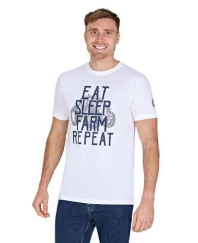 Raging Bull Big & Tall YFC Eat Sleep Farm T-Shirt