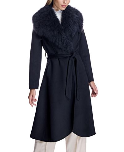 Julia & Stella By Maximilian Women's 100% Cashmere Coat