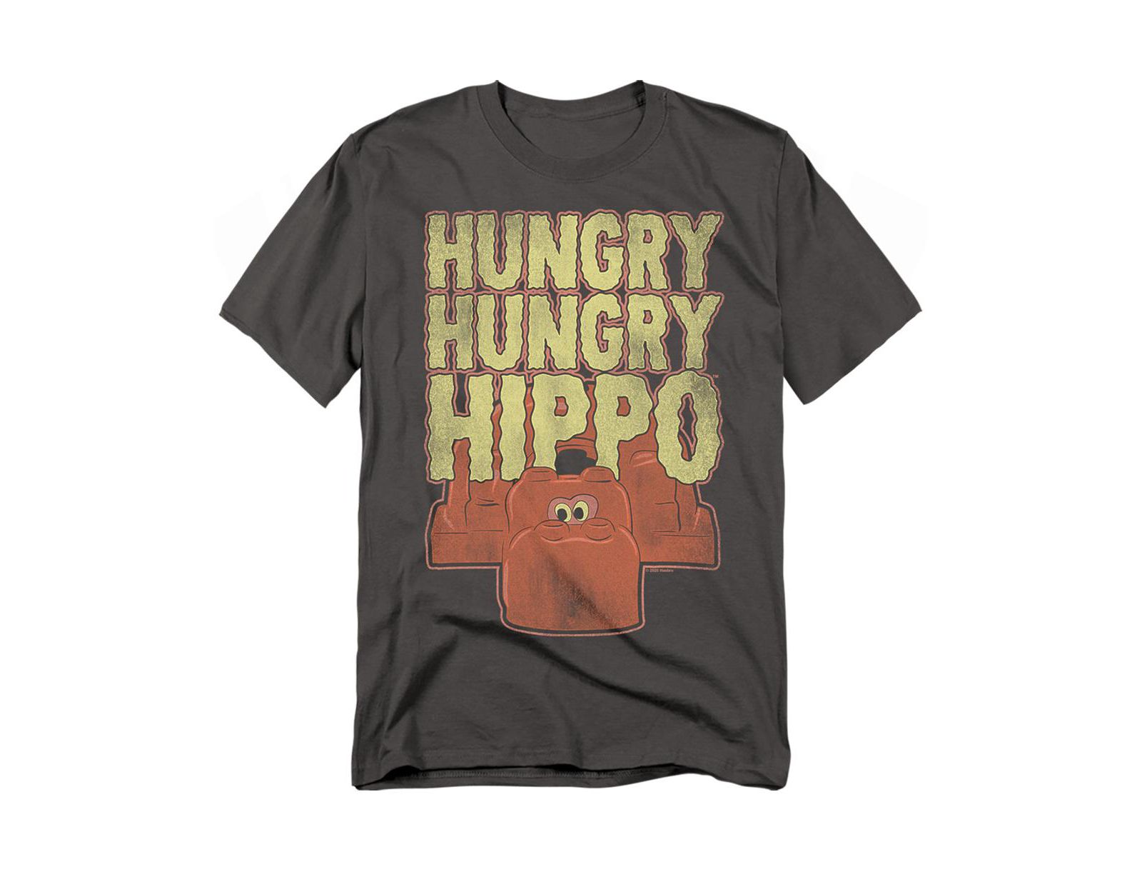 Футболка Hasbro+ Big & Tall Hungry Hungry Hippos Wavy Logo with Red Hippo
