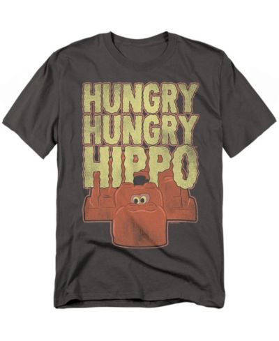 Футболка Hasbro+ Big & Tall Hungry Hungry Hippos Wavy Logo with Red Hippo