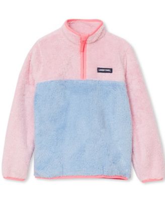 Sky blue/pink tulle
