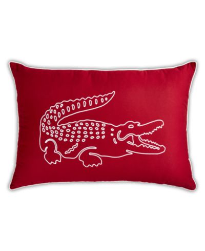 Декоративная подушка Lacoste Home Big Croc, 16" x 24"