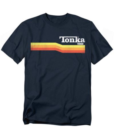 Hasbro+ Men's Tonka Tonka Tough Stripe Logo T Shirt