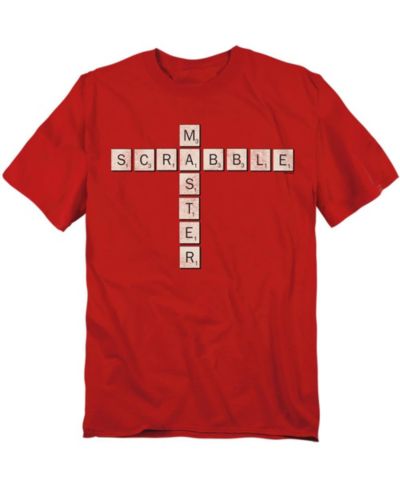 Hasbro+ Men's Scrabble Master of Scrabble T Shirt