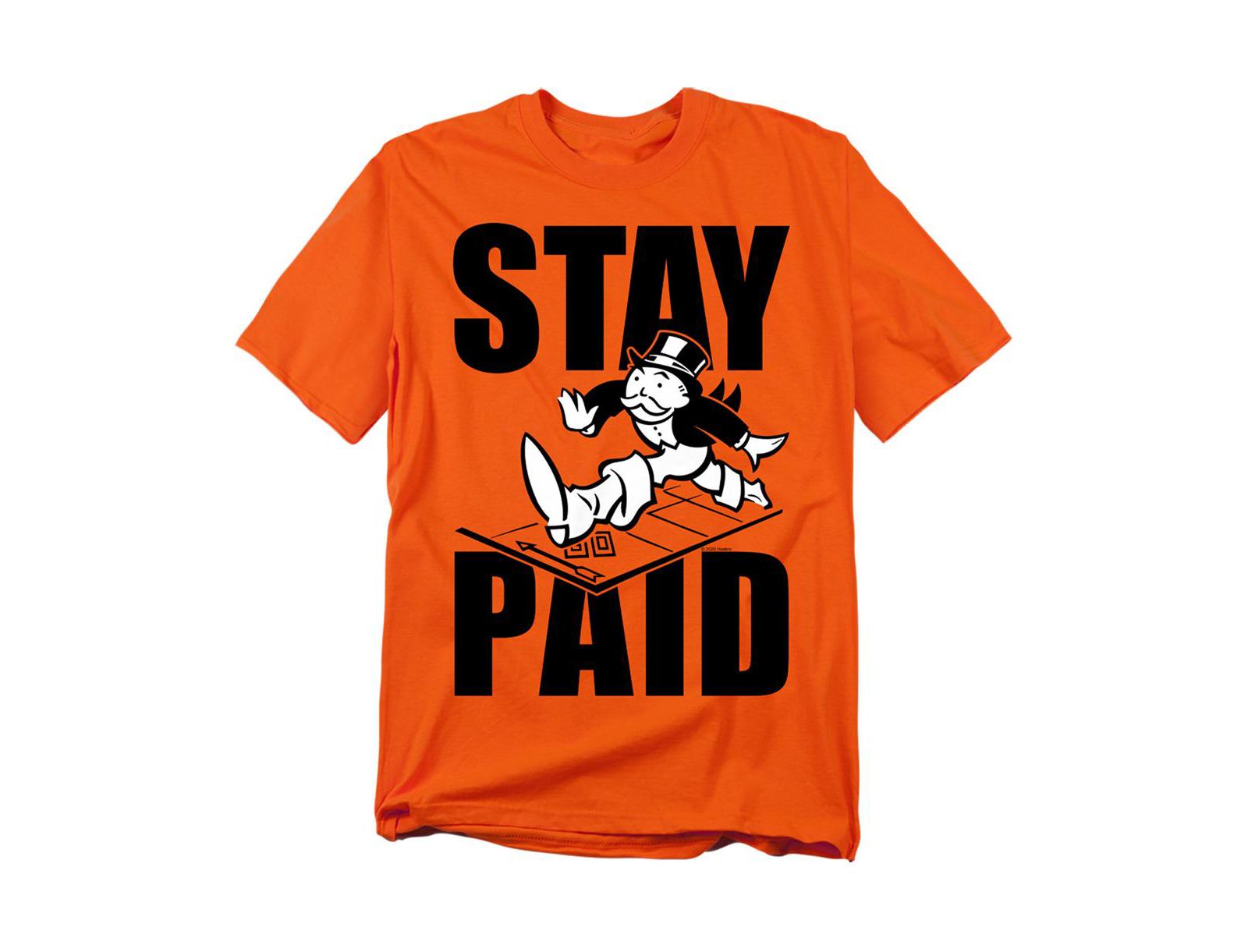 MONOPOLY Big & Tall Pass Go, Stay Paid T Shirt