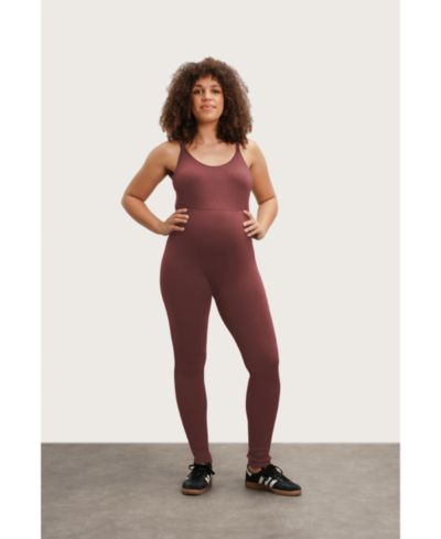 NOM Maternity Women's NOM The Jordan Nursing Ribbed Jumpsuit