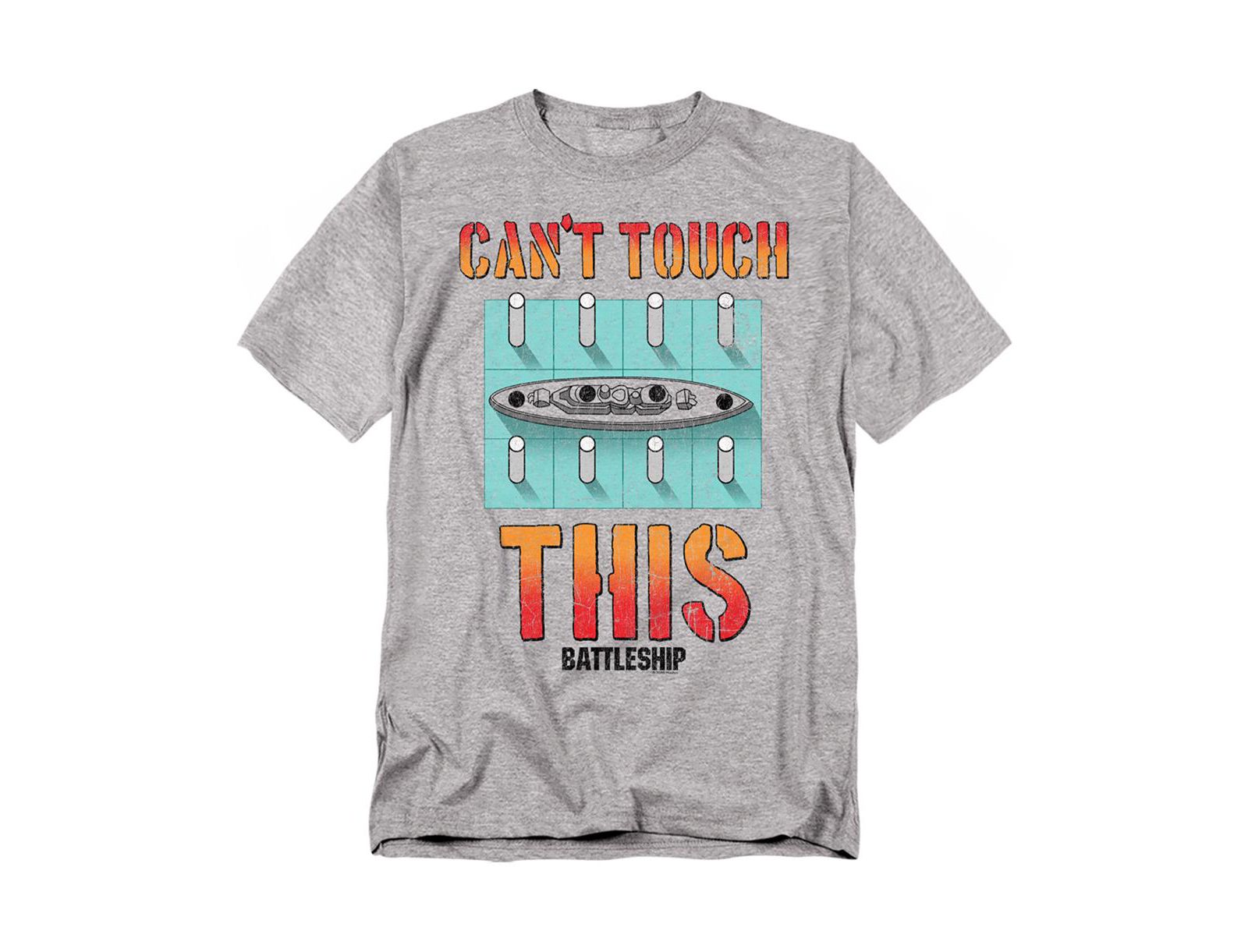 Hasbro+ Men's Battleship Can't Touch This Ship T Shirt