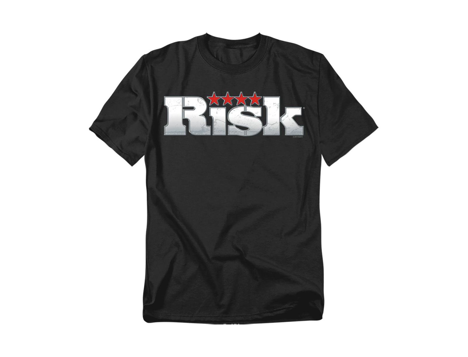 Мужская футболка Hasbro+ Risk Logo из гранита