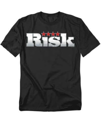Мужская футболка Hasbro+ Risk Logo из гранита