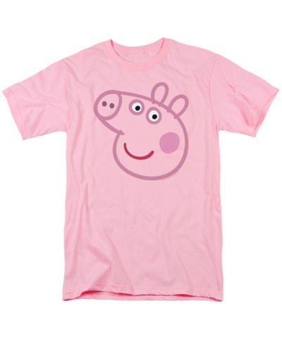 Мужская футболка Hasbro+ Peppa Pig Pink Out Peppa Pig Face