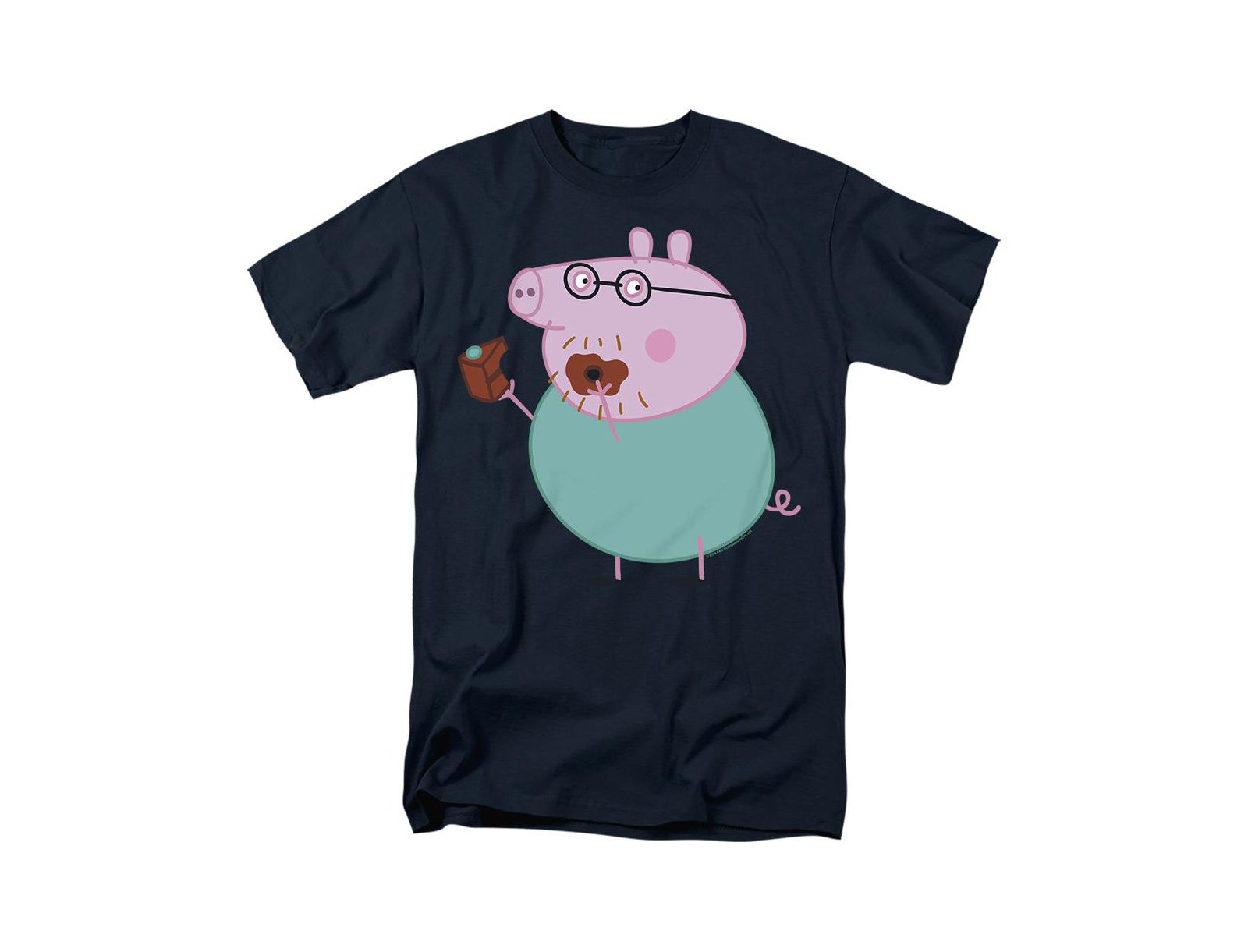 Hasbro+ Men's Peppa Pig Daddy Pig's Tummy T Shirt