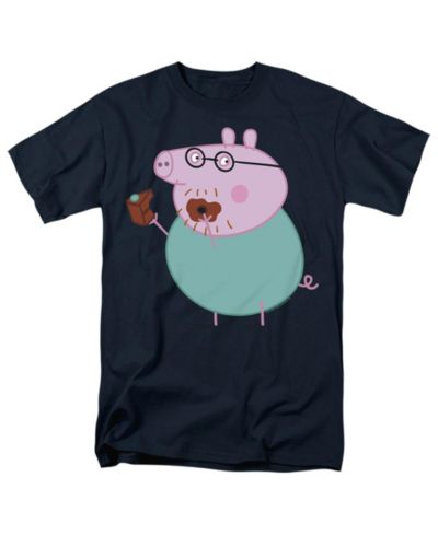 Hasbro+ Men's Peppa Pig Daddy Pig's Tummy T Shirt