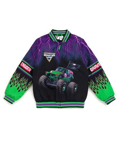 Детская куртка-бомбер Monster Jam с застежкой-молнией