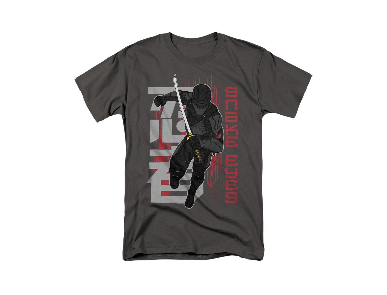Hasbro+ Big & Tall Snake Eyes G.I. Joe Origins Snake Eyes Sword T Shirt