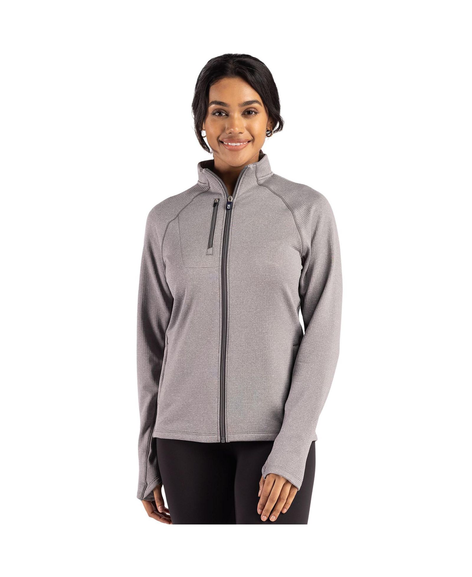 Женская куртка Cutter & Buck Peshastin Fleece Recycled Full Zip