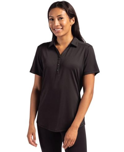 Мужское поло Cutter & Buck Women's Forge Stretch Short Sleeve