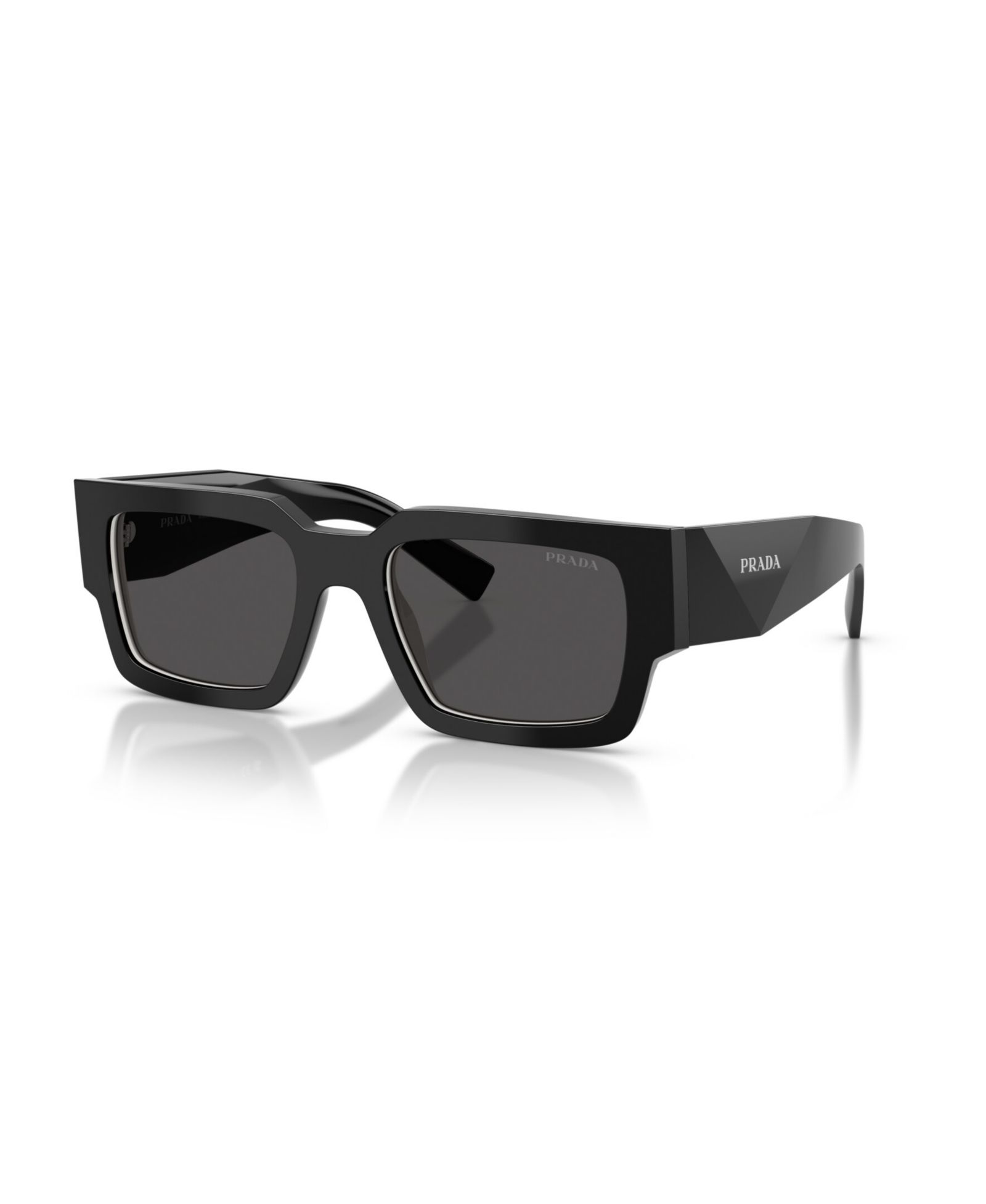 Мужские прямоугольные солнцезащитные очки Prada PR B17S